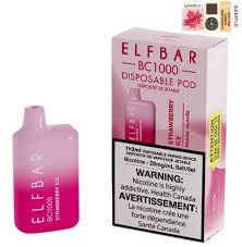ELF BAR 1000 - STRAWBERRY ICE (2ML/20MG)