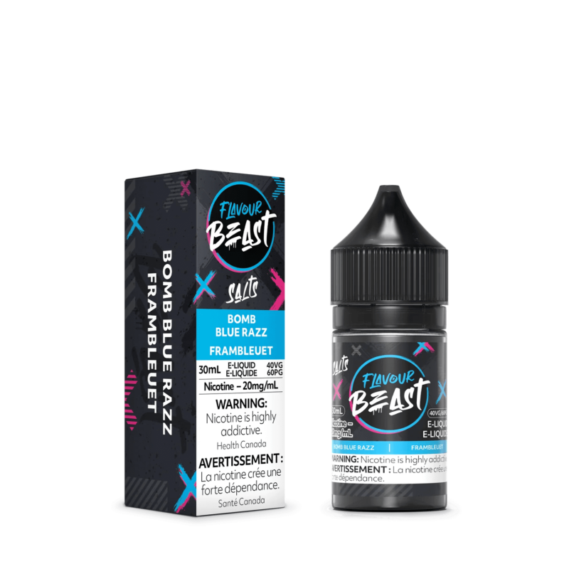FLAVOUR BEAST - BOMB BLUE RAZZ (30ML/10MG)