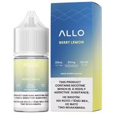 ALLO E-LIQUID - BLUE RASBERRY LEMON (30ML/20MG)