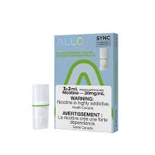 ALLO SYNC POD - BLUE RASPBERRY LEMON (3X2ML/20MG)