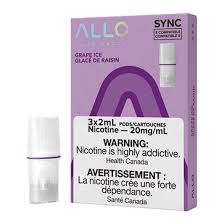 ALLO SYNC POD - GRAPE ICE (3X2ML/20MG)