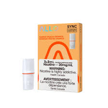 ALLO SYNC POD - MANGO PEACH ORANGE (3X2ML/20MG)