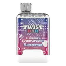 TWIST BAR BLUEBERRY SOUR RASPBERRY/ BLUEBERRY ICE (2ML/20MG)