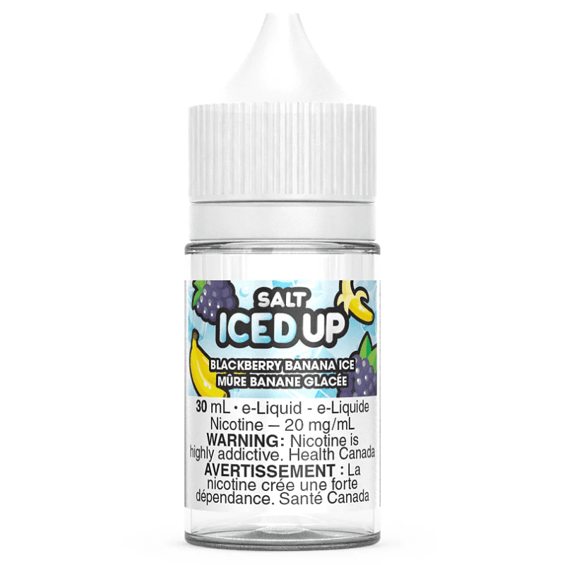 ICED UP - BLACKBERRY BANANA ICE (3MG/30ML)