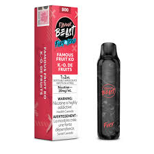 FLAVOUR BEAST FURY 800 - FAMOUS FRUIT KO (2ML/20MG)