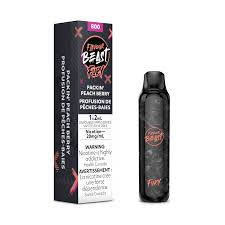FLAVOUR BEAST FURY 800 - PACKIN PEACH BERRY (2ML/20MG)