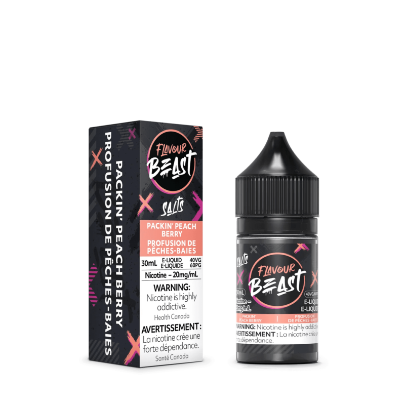 FLAVOUR BEAST - PACKIN PEACH BERRY (30ML/10MG)
