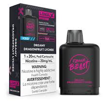 FLAVOUR BEAST PODS - DREAMY DRAGONFRUIT LYCHEE ICED (3X2ML/20MG)