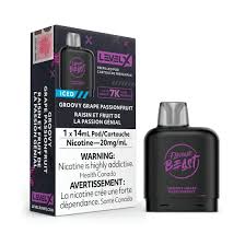 FLAVOUR BEAST PODS - GROOVY GRAPE PASSIONFRUIT ICED