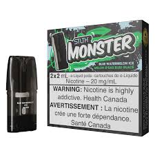 STLTH MONSTER POD - BLUE WATERMELON ICE (2/2ML/20MG)