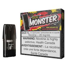 STLTH MONSTER POD - FRUIT SPLASH ICE (2/2ML/20MG)