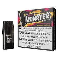 STLTH MONSTER POD - MANGO LYCHEE ICE (2/2ML/20MG)