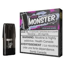 STLTH MONSTER POD - PEACH BERRIES ICE (2/2ML/20MG)