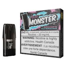 STLTH MONSTER POD - TROPICAL BLAST ICE (2/2ML/20MG)