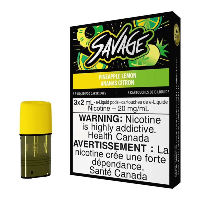 SAVAGE POD - PINEAPPLE LEMON (3/2ML/20MG)