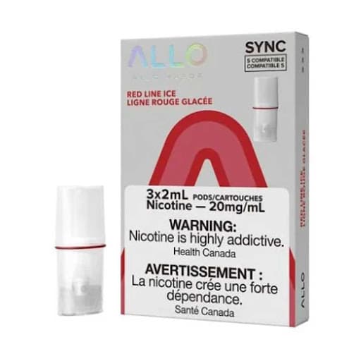 ALLO SYNC POD - RED LINE ICE (3X2ML/20MG)